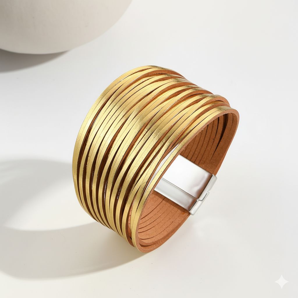 BRAZALETE DE CUERO