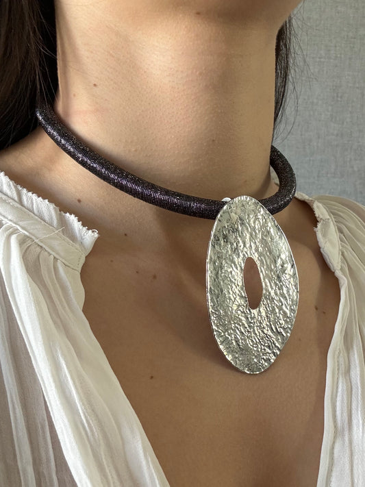 COLLAR JUNO PLATEADO